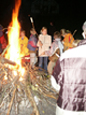 Lagerfeuer im Helbetal